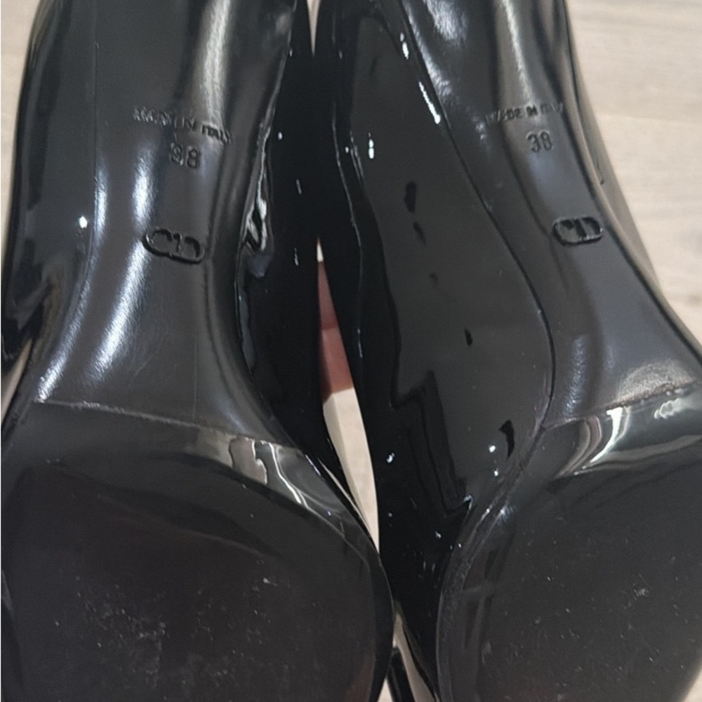 Dior Black Patent Leather Heels - Picture 3 of 7